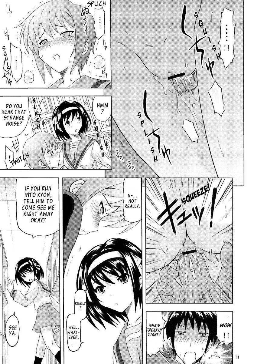 Hentai Manga Comic-Nagato Yuki's Lust-Read-10